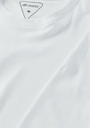 Maier Sports M TIGHT LONG TEE white S - PeakStyle