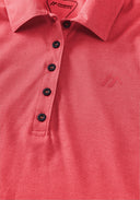 Maier Sports W LONG PIQUEE POLO watermelon red S - PeakStyle