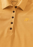 Maier Sports W LONG PIQUEE POLO hollywood gold S - PeakStyle