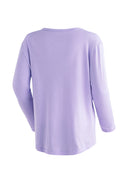 Maier Sports W LONG SLEEVE JERSEY amethyst mel S - PeakStyle