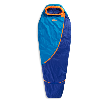 Jack Wolfskin GROW UP MOONRISE Kinderschlafsack Active Blue – Hauptansicht