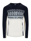 Dale Of Norway M VAIL MASCULINE BASELAYER CREW NECK Offwhite Navy XXL - PeakStyle
