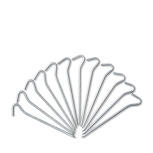 Jack Wolfskin POWER PEG (12 PCS) Silver Front Packshot