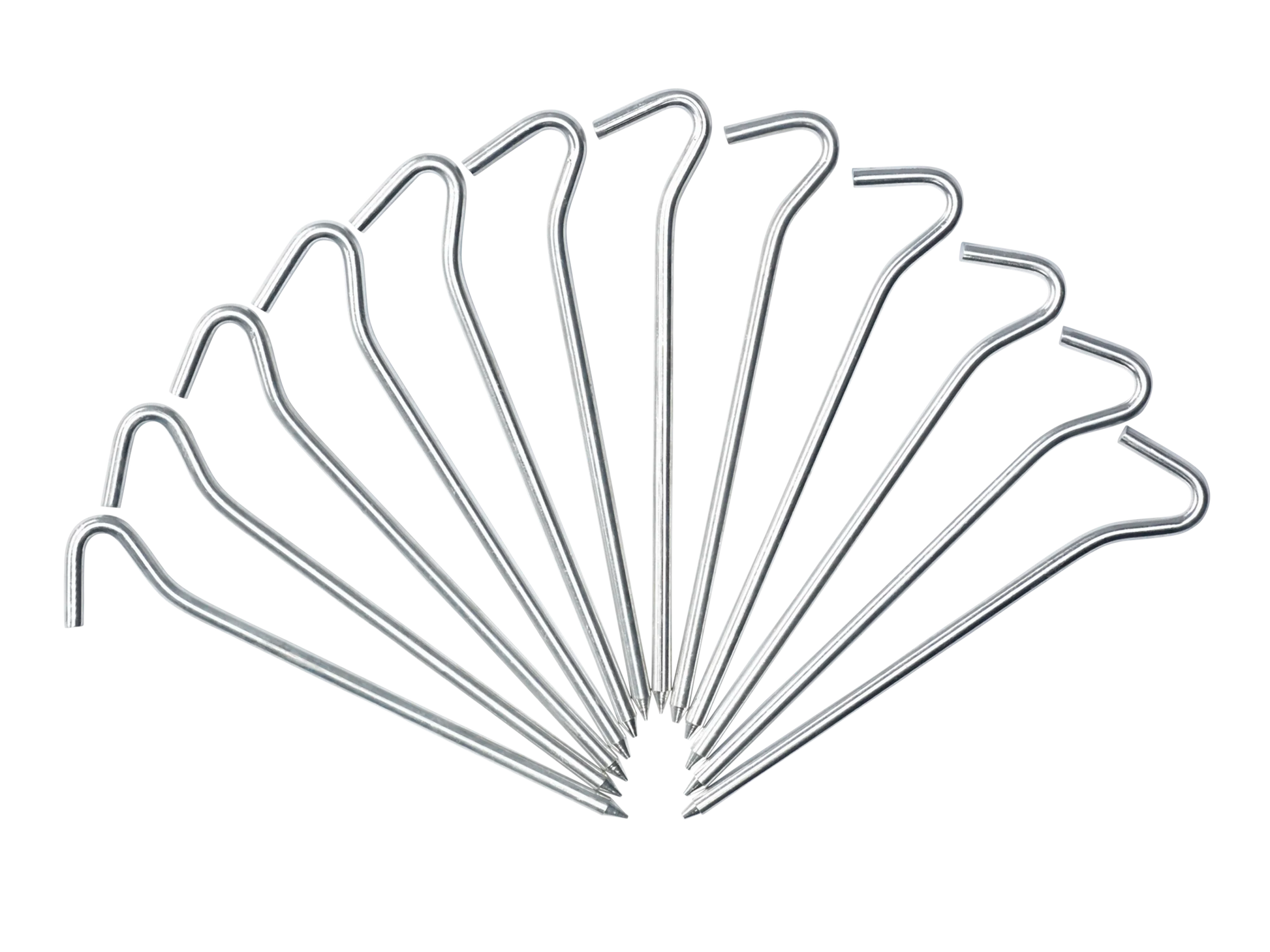 Jack Wolfskin POWER PEG (12 PCS) silver One Size - PeakStyle