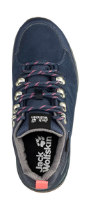 Jack Wolfskin W REFUGIO TEXAPORE LOW W dark blue grey 43 - PeakStyle