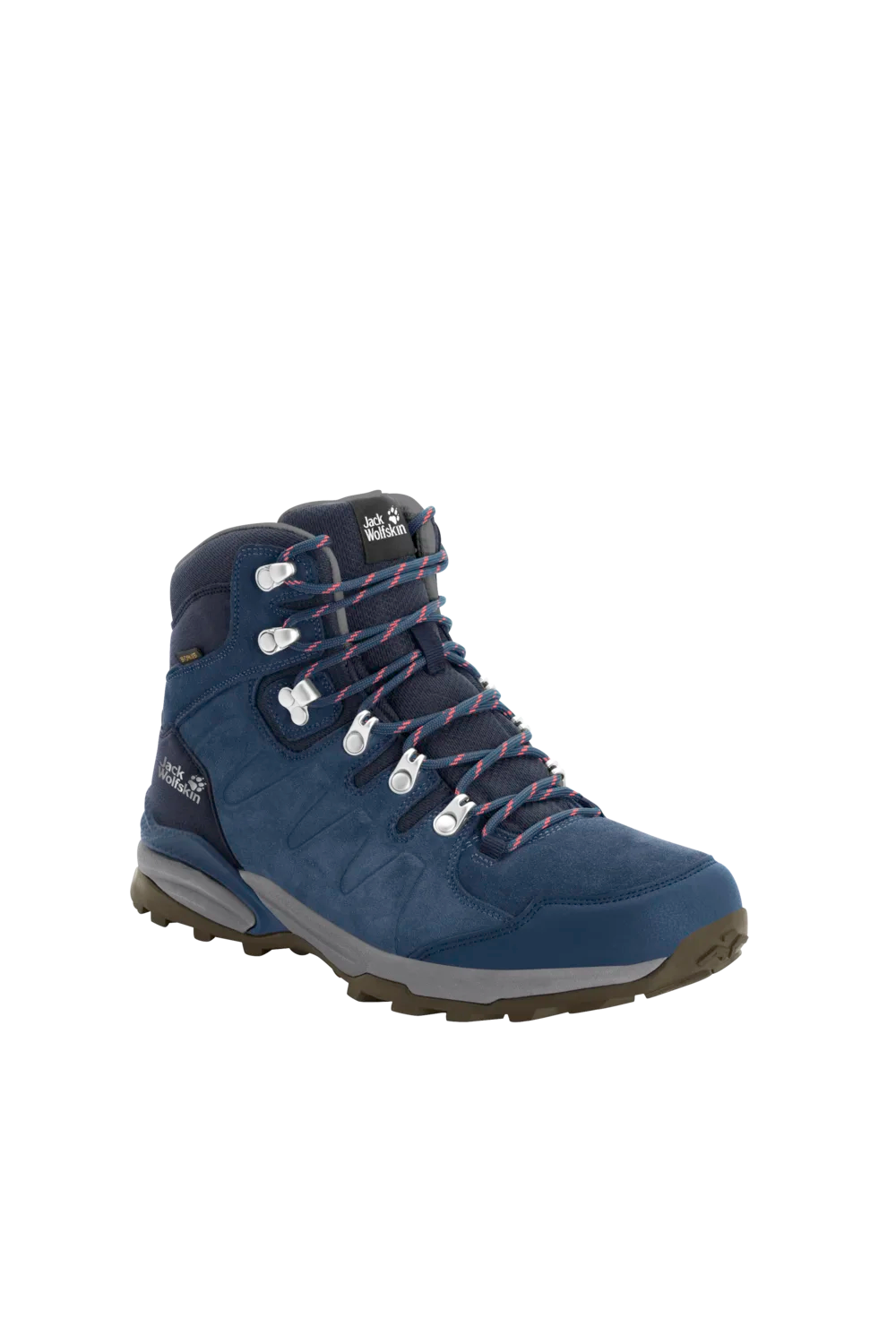 Jack Wolfskin W REFUGIO TEXAPORE MID W dark blue grey 43 - PeakStyle