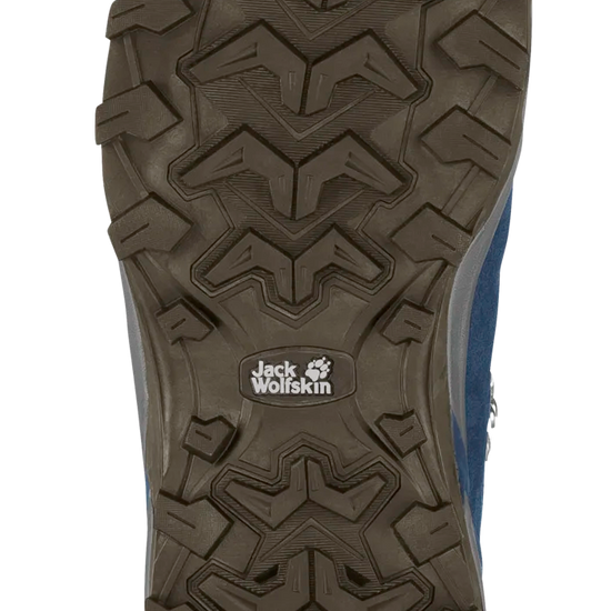 Jack Wolfskin W REFUGIO TEXAPORE MID W dark blue grey 43 - PeakStyle