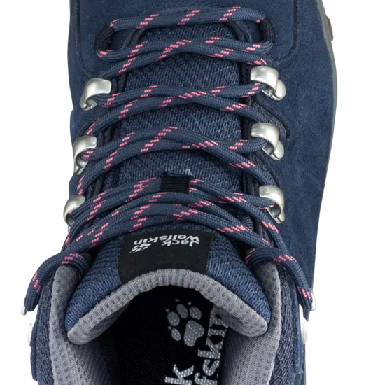 Jack Wolfskin W REFUGIO TEXAPORE MID W dark blue grey 43 - PeakStyle