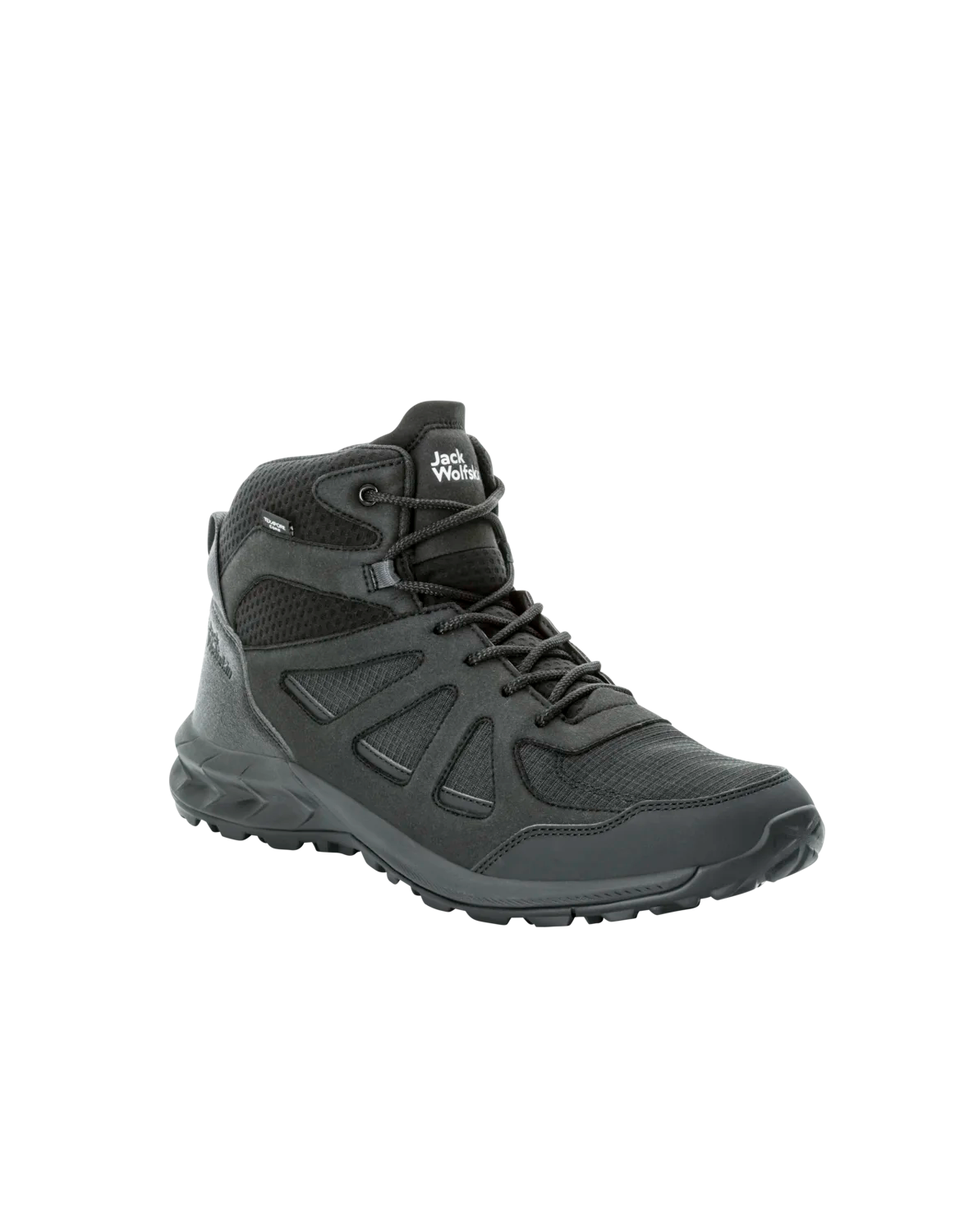 Jack Wolfskin M WOODLAND 2 TEXAPORE MID M black 48 - PeakStyle
