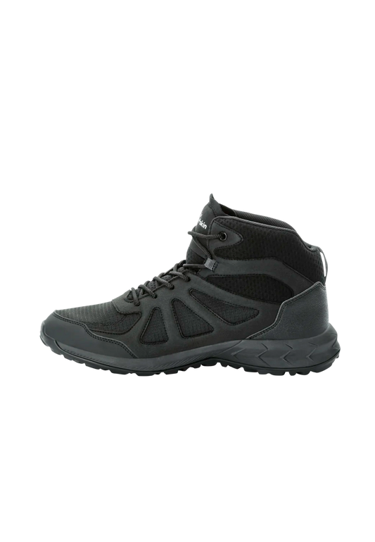 Jack Wolfskin M WOODLAND 2 TEXAPORE MID M black 48 - PeakStyle