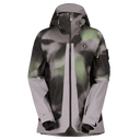 Scott W JACKET VERTIC RIPSTOP 3L evening greyprint/black EU XL - PeakStyle