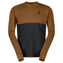 Scott M TEE TRAIL STORM WARM LIGHT LS bread brown XXL - PeakStyle