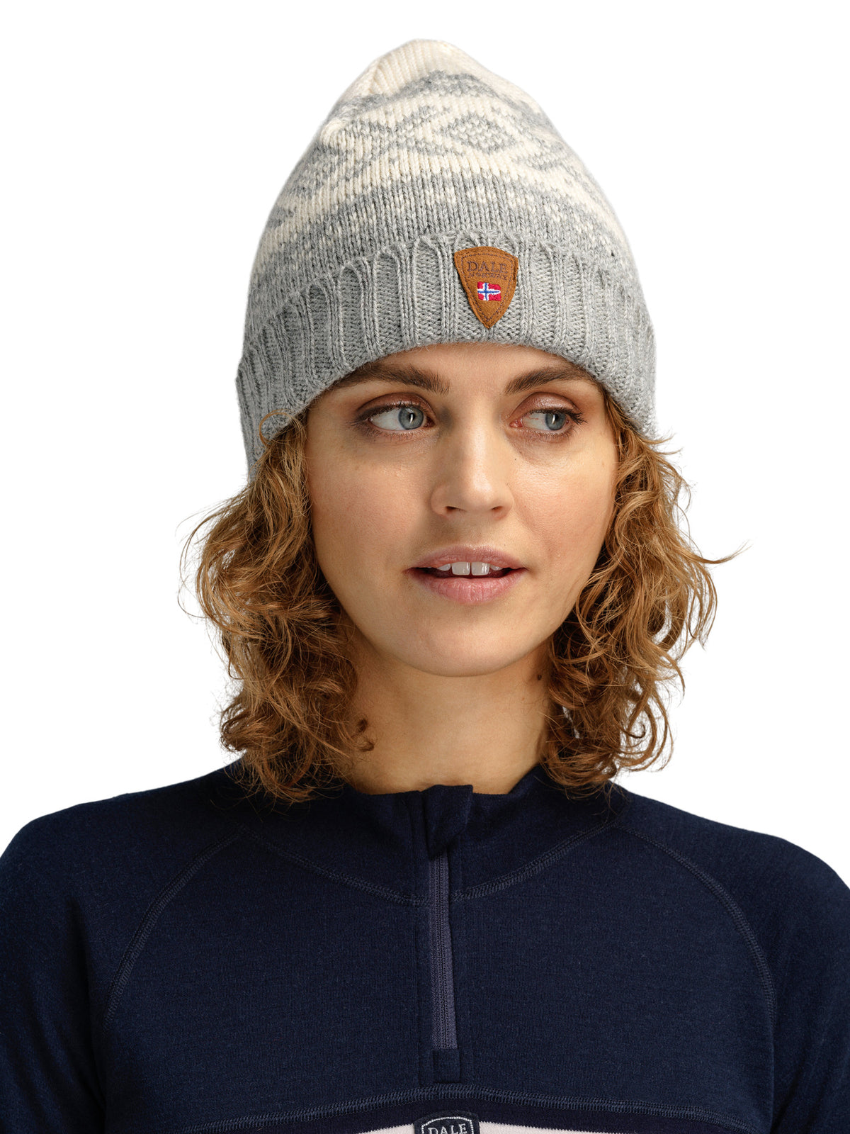 Dale Of Norway CORTINA 1956 HAT Grey White One size - PeakStyle