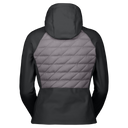 Scott W HOODY DEFINED WARM HYBRID evening grey/black EU XL - PeakStyle