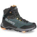 Dolomite VERNALE LEATHER HIGH GTX MEN Deep Green/Electric Orange 13.5 UK - PeakStyle
