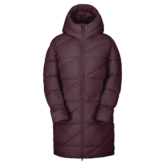 Parka SCOTT Insuloft Warm para mujer – Cocoa Red