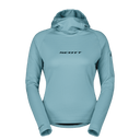 Scott W HOODY DEFINED LIGHT PULLOVER frosty blue EU XL - PeakStyle