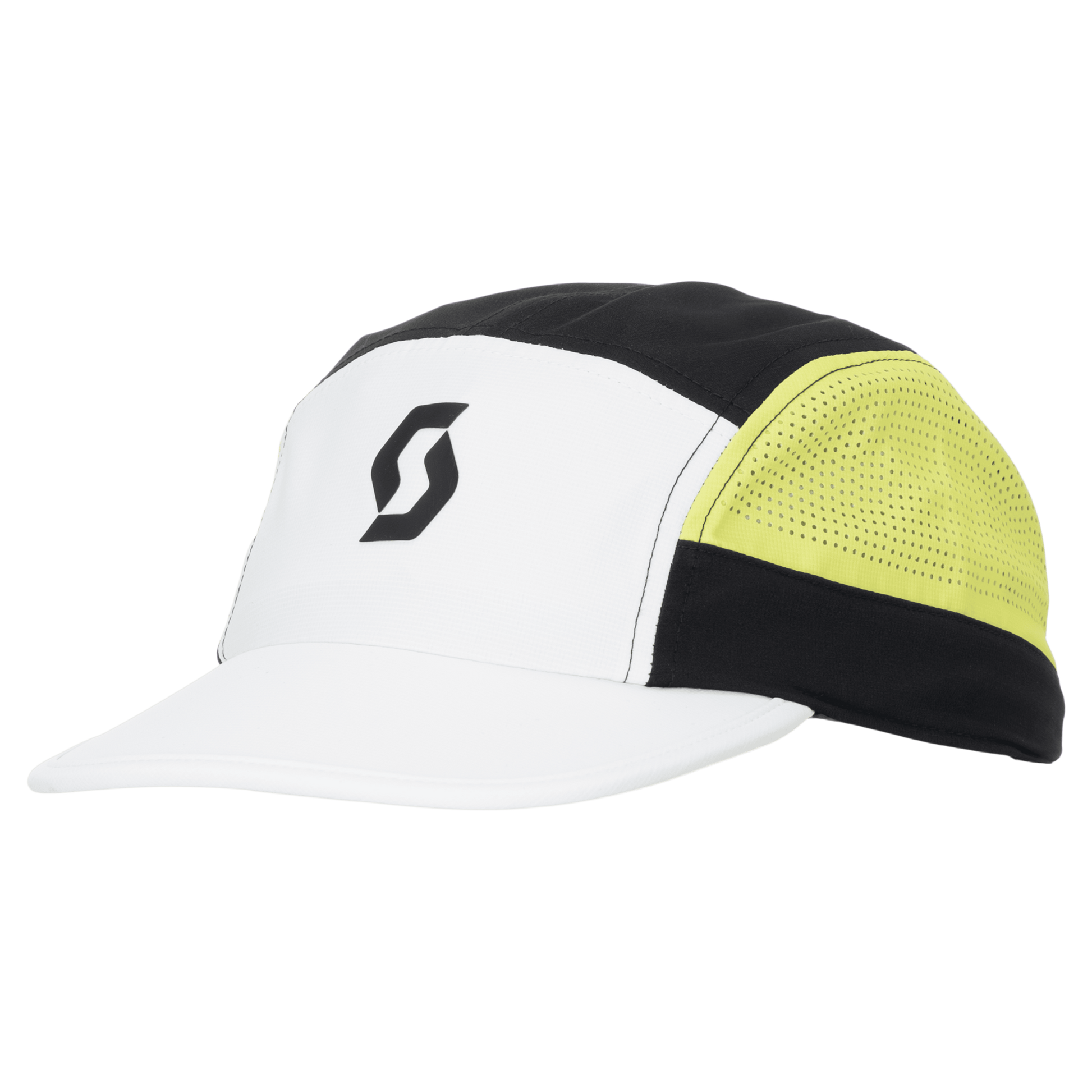 SCOTT Endurance Tech 5-Panel Cap – black/white