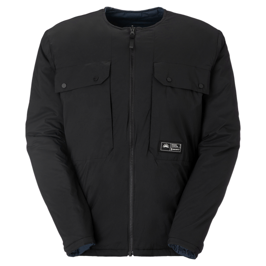 Chaqueta de invierno SCOTT Insuloft Escape Liner para hombre, azul atardecer - negro