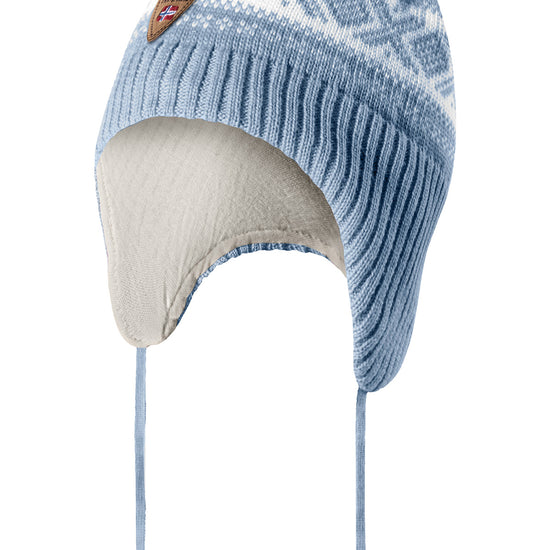 Dale Of Norway CORTINA KIDS 2-4 YEARS HAT Lightblue Offwhite 2 Year - PeakStyle