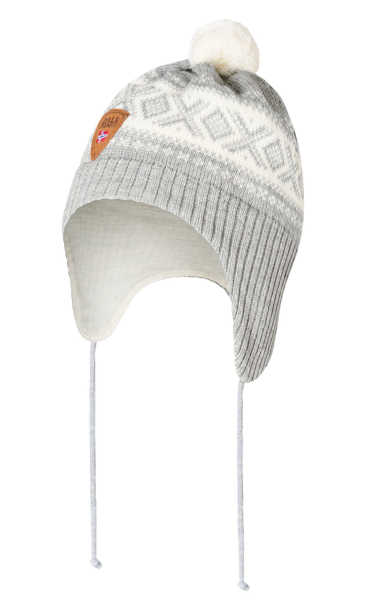 Dale Of Norway CORTINA KIDS 2-4 YEARS HAT Lightcharcoal Offwhite 2 Year - PeakStyle