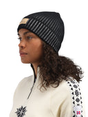 Dale Of Norway ALVØY HAT Black Offwhite One size - PeakStyle