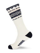 Dale Of Norway CORTINA KNEE SOCKS Offwhite Navy L - PeakStyle