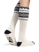Dale Of Norway CORTINA KNEE SOCKS Offwhite Navy L - PeakStyle