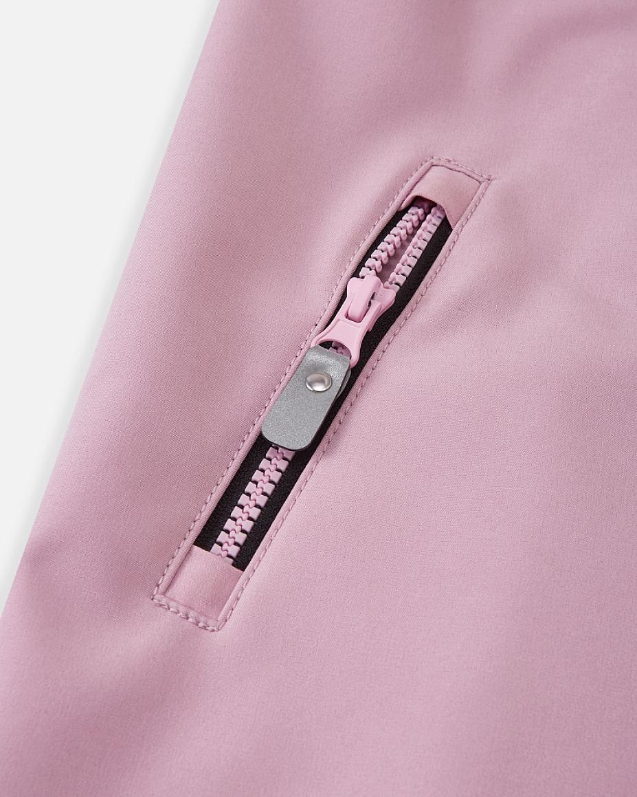 Reima Mjosa Softshelloverall Kleinkinder in Grey Pink – Produktansicht