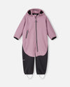 Reima Mjosa Softshelloverall Kleinkinder in Grey Pink – Vorderansicht