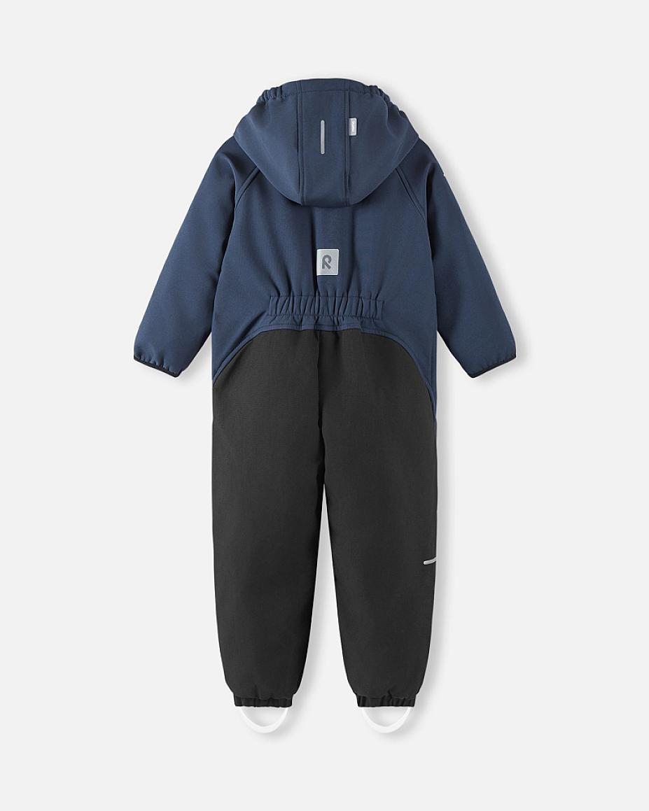 Reima Mjosa Softshelloverall Kleinkinder in Navy – Produktansicht