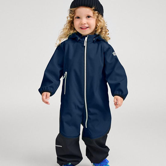 Reima Mjosa Softshelloverall Kleinkinder in Navy – Produktansicht