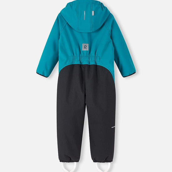 Reima Mjosa Softshelloverall Kleinkinder in Aquatic Blue – Produktansicht