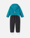 Reima Mjosa Softshelloverall Kleinkinder in Aquatic Blue – Produktansicht