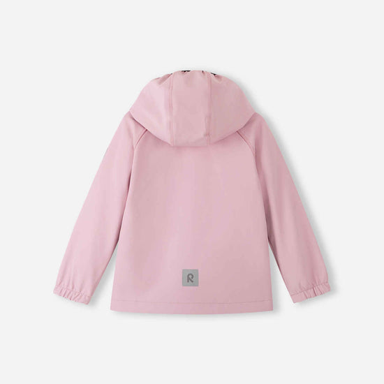 Reima Vantti Children's Softshell Jacket – Gray Pink