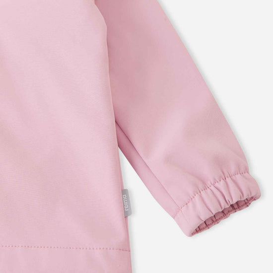 Reima Vantti Children's Softshell Jacket – Gray Pink