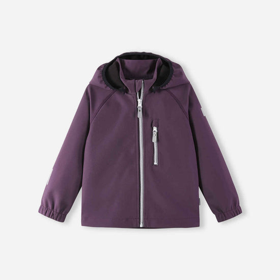 Reima Vantti Softshell Jacket for Kids – Deep Purple