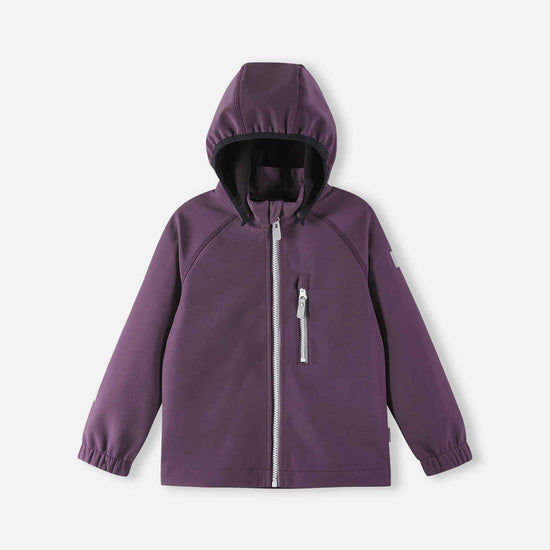 Reima Vantti Softshell Jacket for Kids – Deep Purple