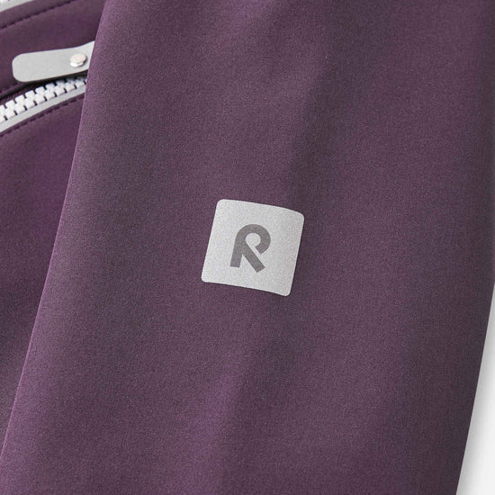 Reima Vantti Softshell Jacket for Kids – Deep Purple