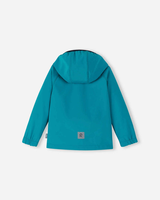 Reima Vantti Kids' Softshell Jacket – Aquatic Blue