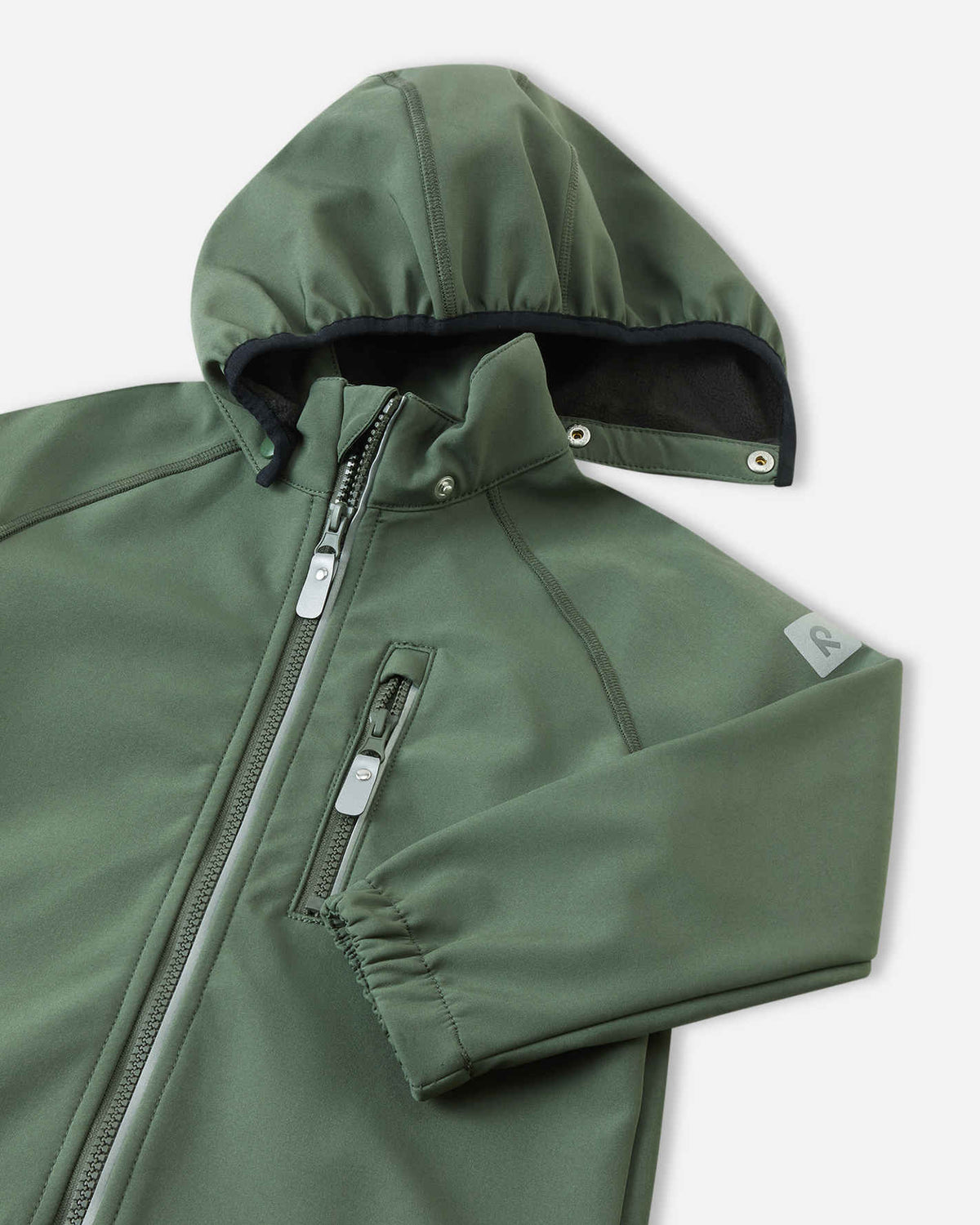 Reima Vantti Kids' Softshell Jacket – Thyme Green