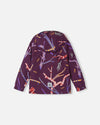 Chaqueta softshell Reima Vantti para niños, color Deep Purple – Foto del producto (parte trasera)