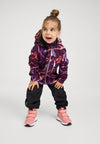 Chaqueta softshell Reima Vantti para niños, color Deep Purple – Foto de estudio
