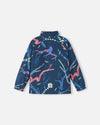 Chaqueta softshell Reima Vantti para niños, azul marino – Detalles del producto