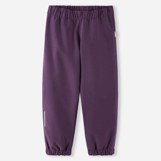 Reima Oikotie Softshell Pants for Kids – Deep Purple