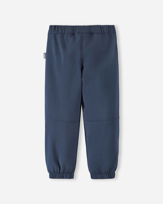 Pantalones softshell Reima Oikotie para niños – Azul marino