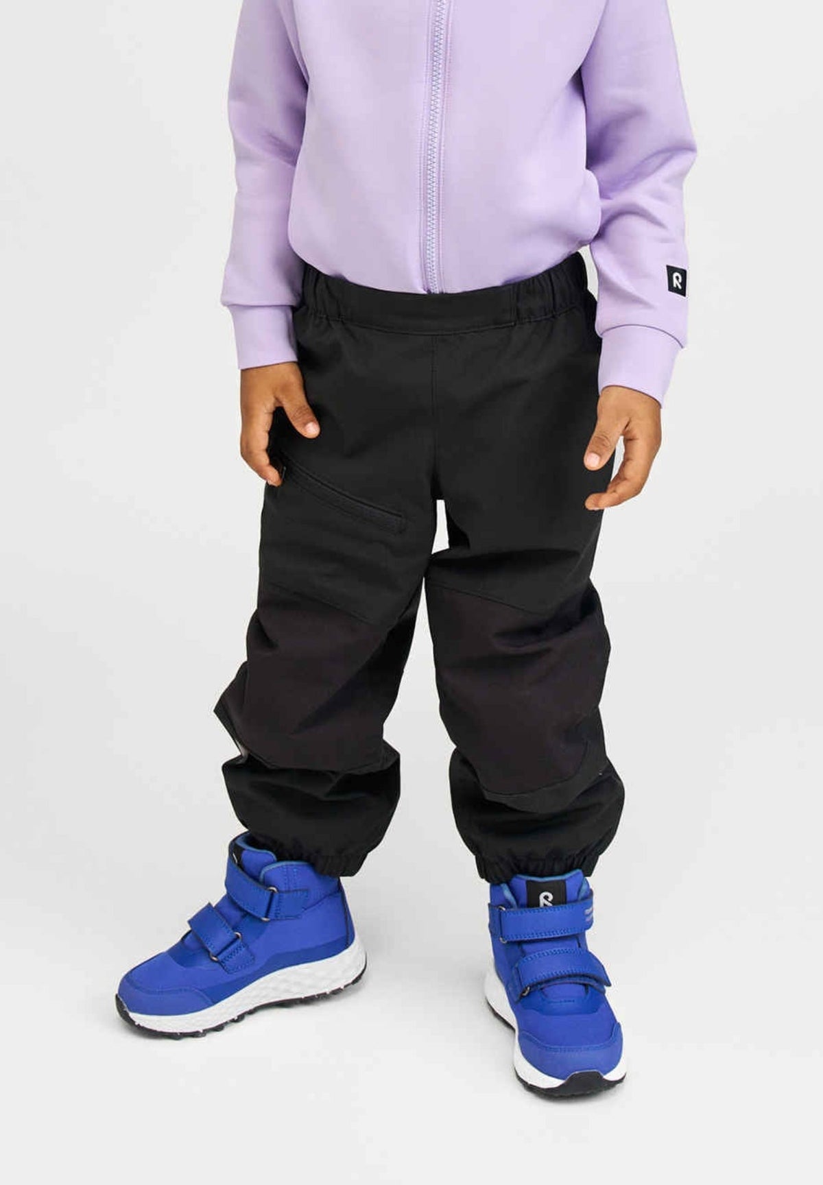 Reima Oikotie Softshell Pants for Kids – Black