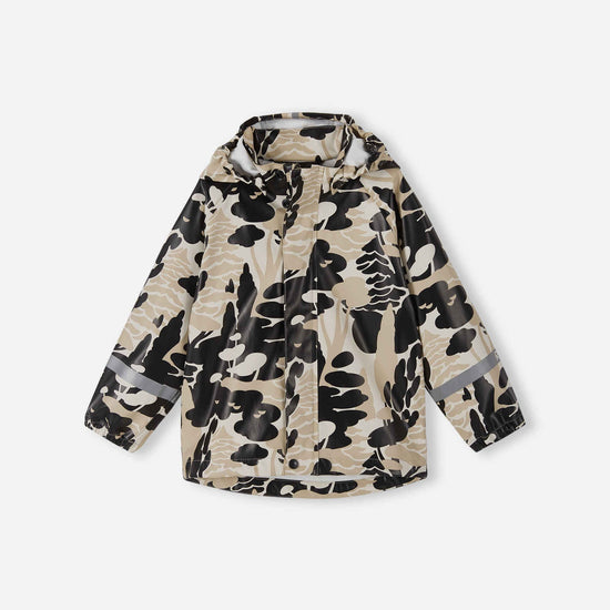 Veste de pluie Reima Vesi pour enfants – Beige terreux