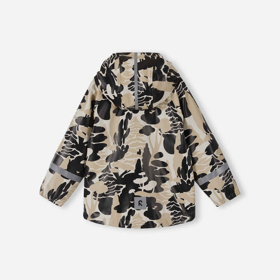 Veste de pluie Reima Vesi pour enfants – Beige terreux