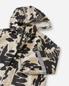 Veste de pluie Reima Vesi pour enfants – Beige terreux
